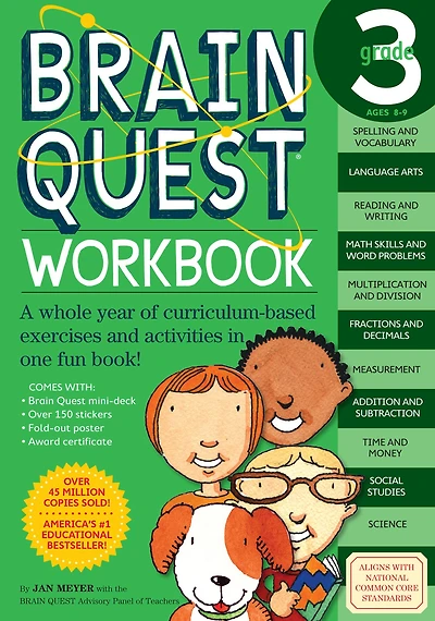 Brain Quest Workbook: 3rd Grade