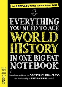 Everything You Need to Ace World History in One Big Fat Notebook: The Complete Middle School Study Guide