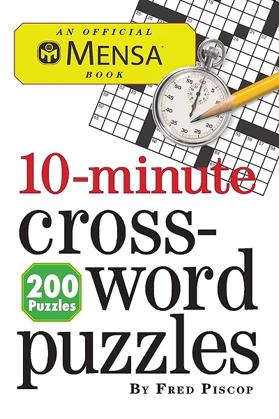 Mensa 10-Minute Crossword Puzzles