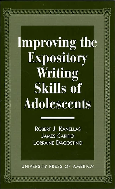 Improving the Expository Writing Skills of Adolescents