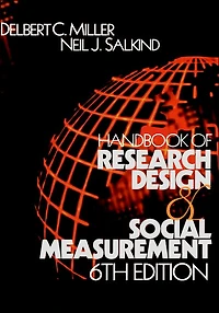 Handbook of Research Design and Social Measurement