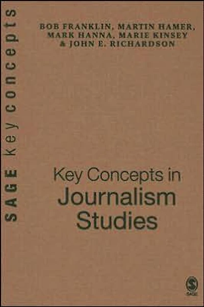 Key Concepts Journalism Studies