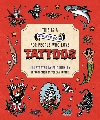 This is a Sticker Book for People Who Love Tattoos
