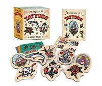 For the Love of Tattoos: A Wooden Magnet Set