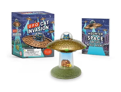 UFO Cat Invasion: With light and sound!