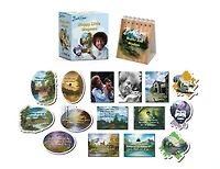 Bob Ross: Happy Little Magnets