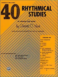 40 Rhythmical Studies: Bass (Tuba)