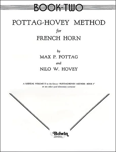 Pottag-Hovey Method for French Horn, Bk 2