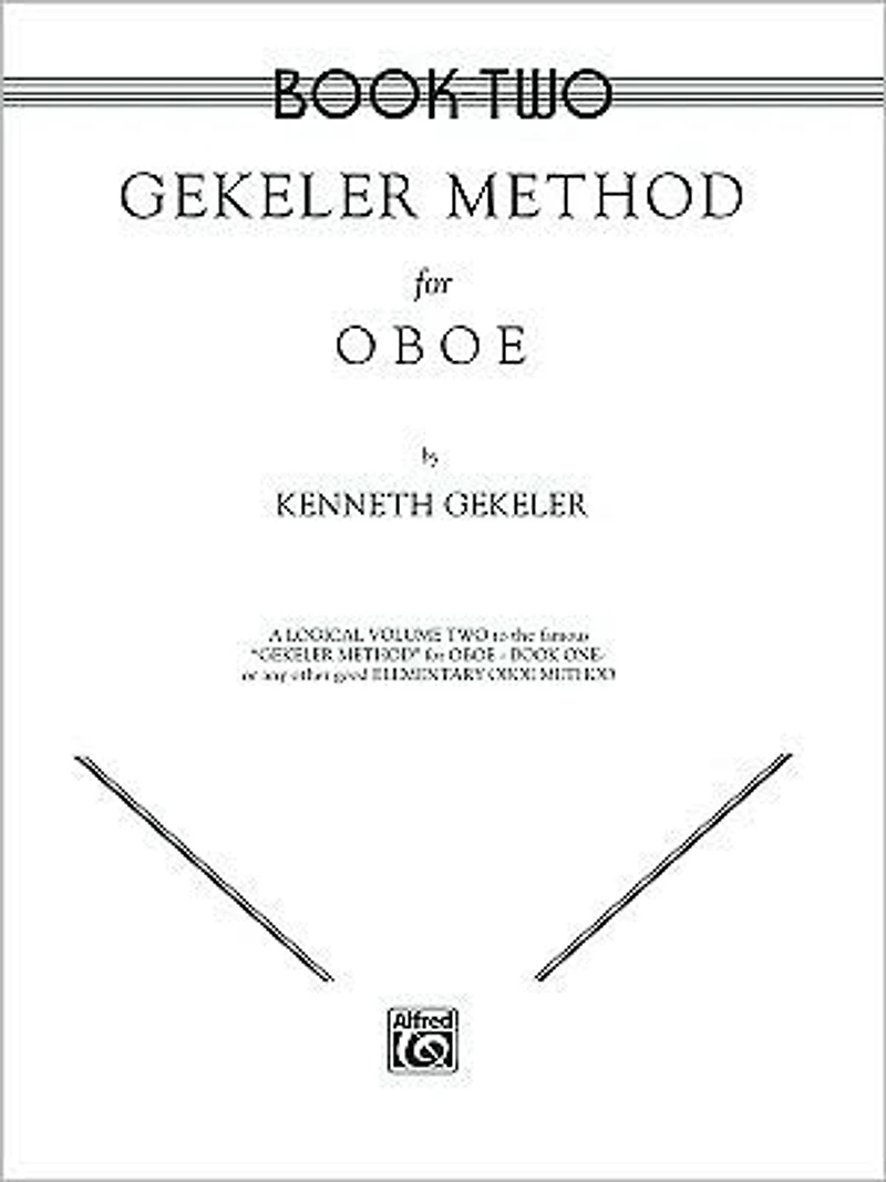 Gekeler Method for Oboe, Bk 2