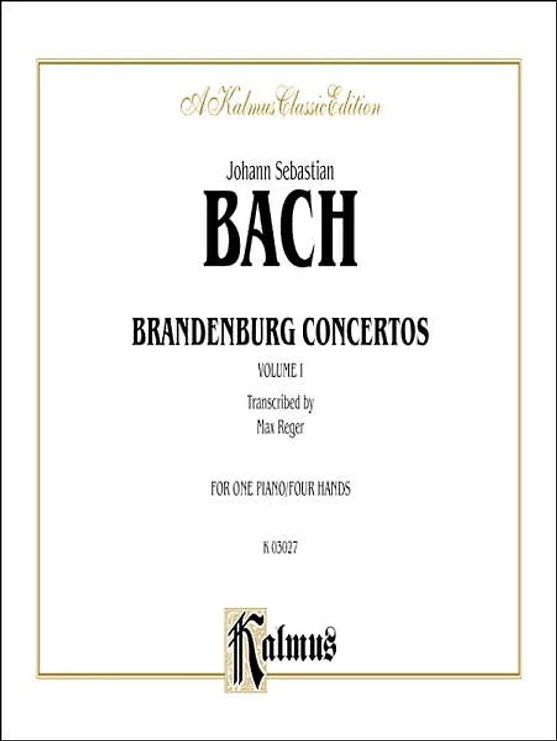 Brandenburg Concertos, Vol 1: Comb Bound Book