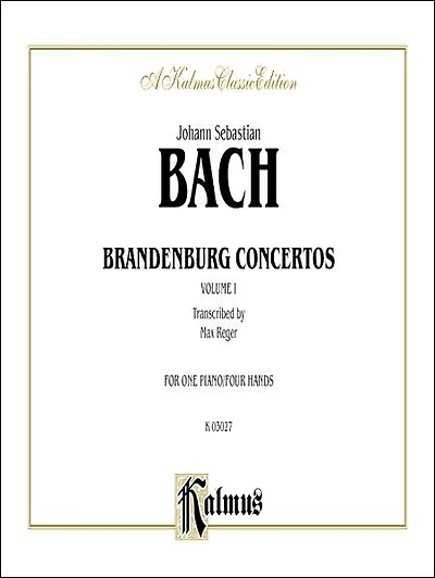 Brandenburg Concertos, Vol 1: Comb Bound Book