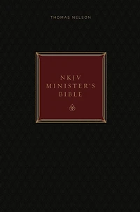 NKJV, Minister's Bible, Red Letter: Holy Bible, New King James Version