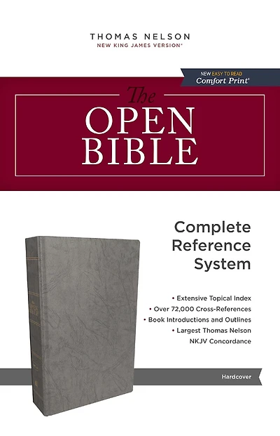 The NKJV, Open Bible: Complete Reference System
