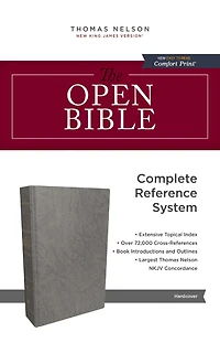 The NKJV, Open Bible: Complete Reference System