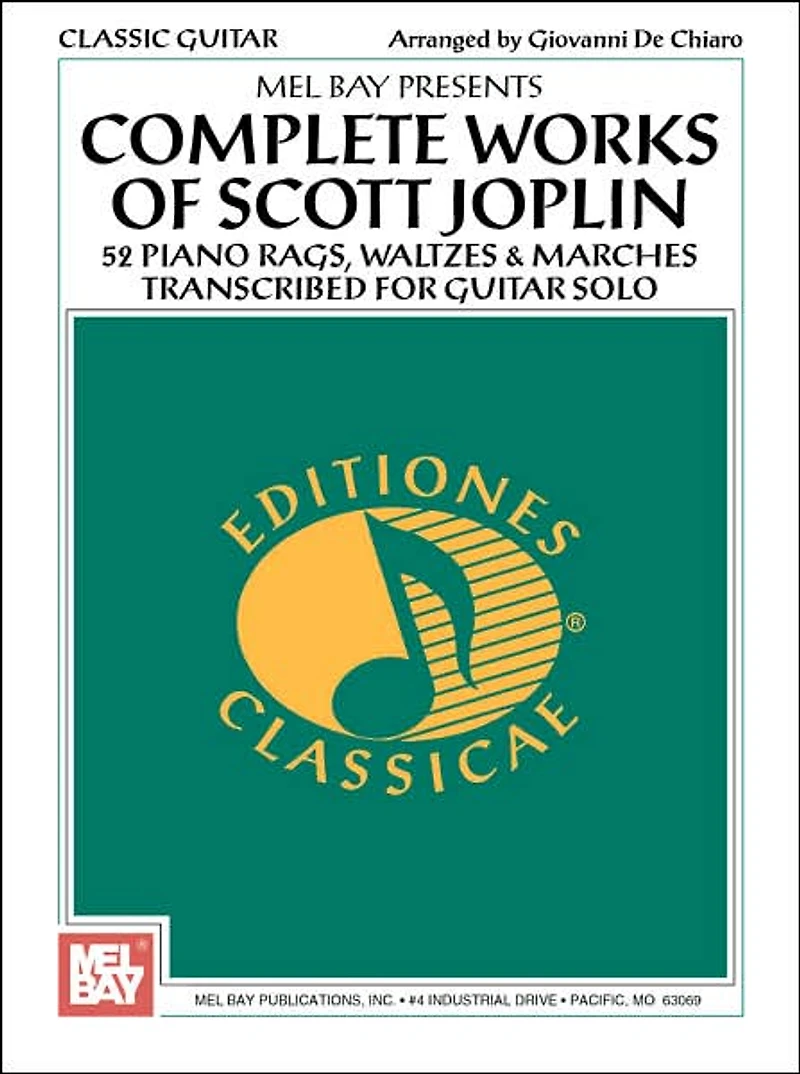 Complete Works of Scott Joplin for Guitar