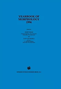 Yearbook of Morphology 1996