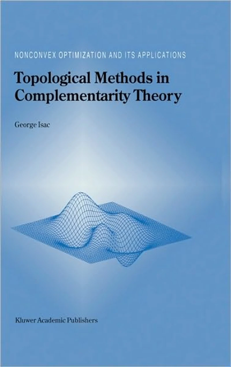 Topological Methods Complementarity Theory