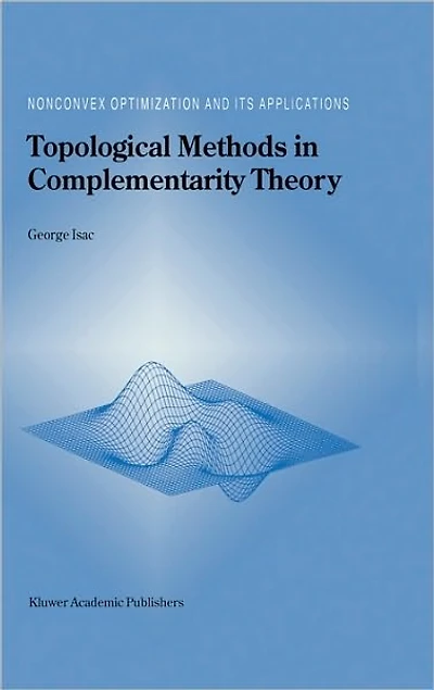 Topological Methods Complementarity Theory