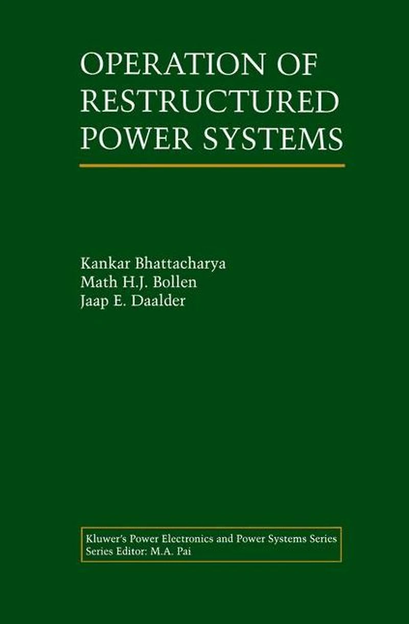 Operation of Restructured Power Systems