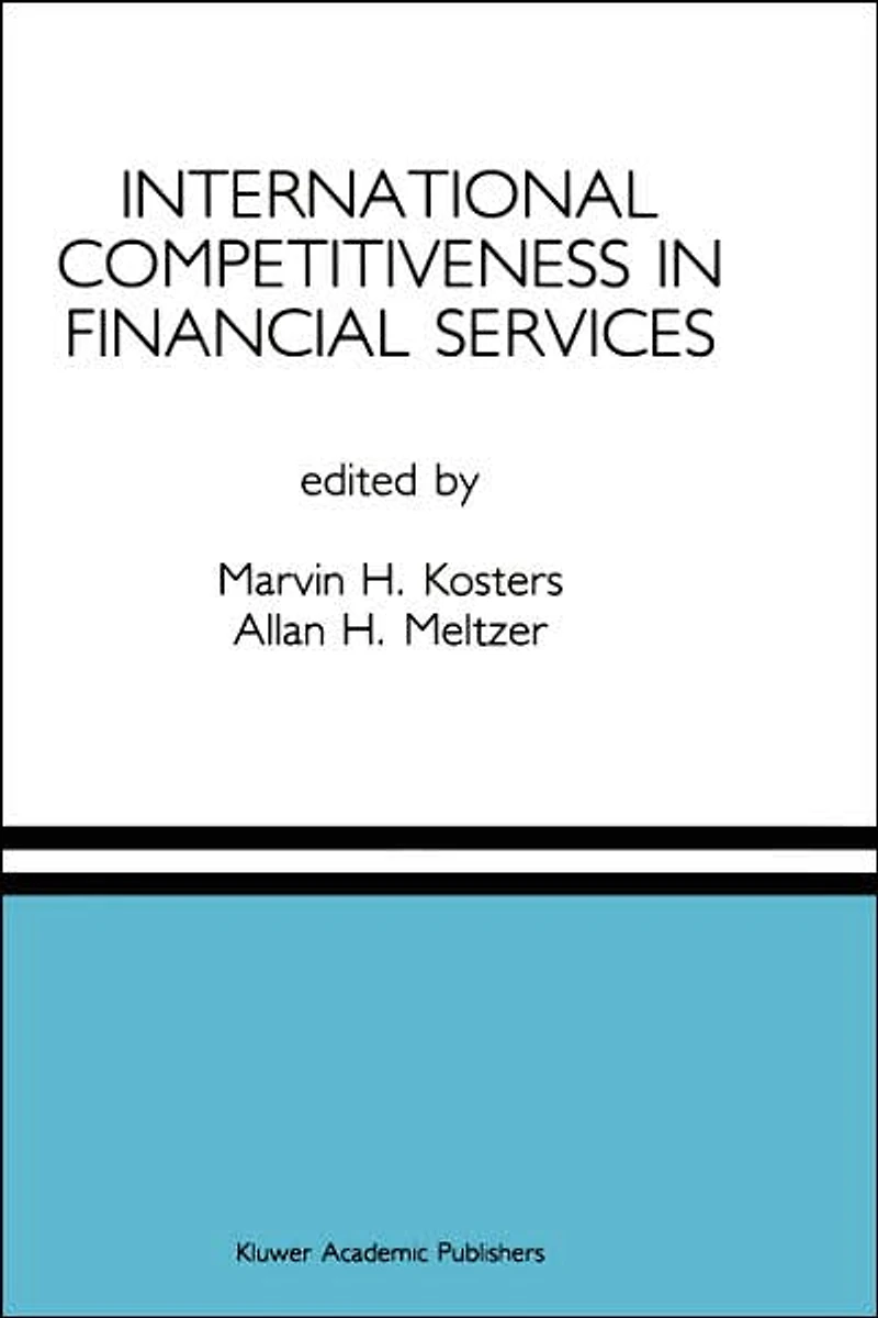 International Competitiveness Financial Services: A Special Issue of the Journal Services Research