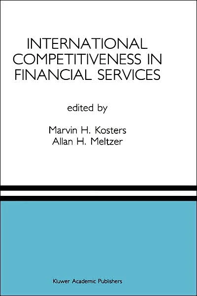 International Competitiveness Financial Services: A Special Issue of the Journal Services Research
