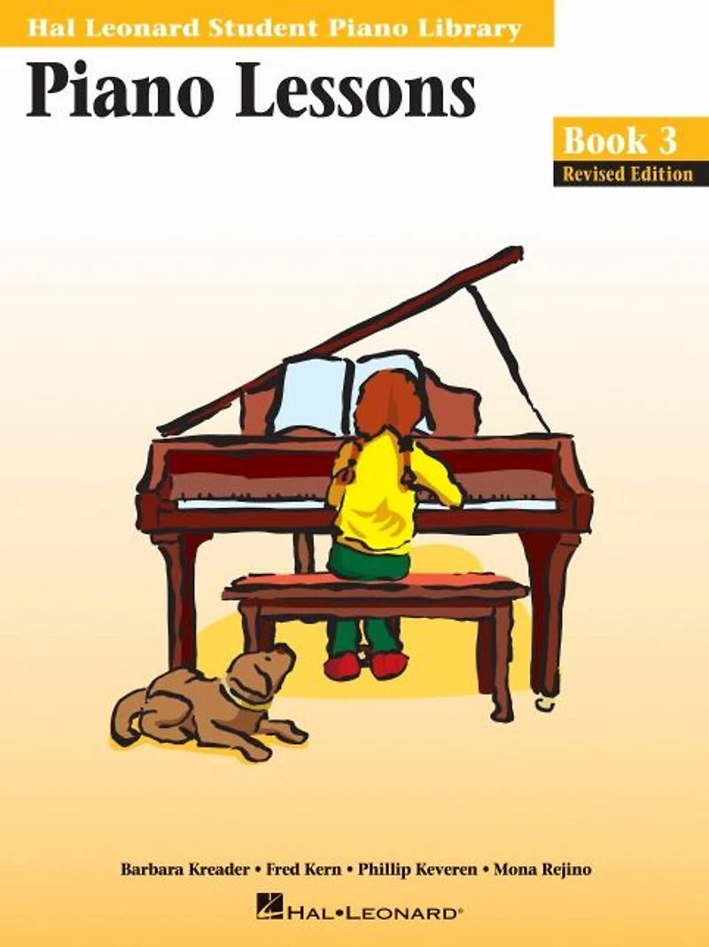 Piano Lessons Book 3 Edition (Music Instruction): Hal Leonard Student Library