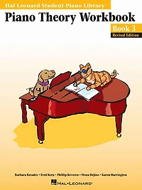 Piano Theory Workbook - Book 3 Edition (Music Instruction): Hal Leonard Student Library