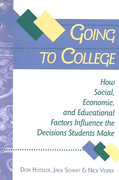 Going to College: How Social, Economic, and Educational Factors Influence the Decisions Students Make