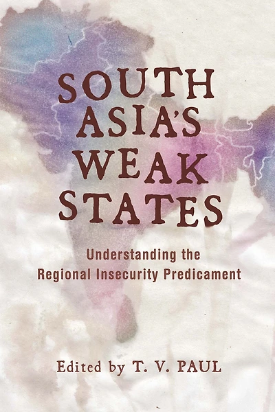 South Asia's Weak States: Understanding the Regional Insecurity Predicament