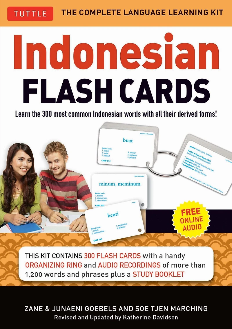 Indonesian Flash Cards: (Downloadable Audio Included)