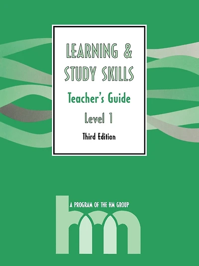 Level I: Teacher's Guide: hm Learning & Study Skills Program