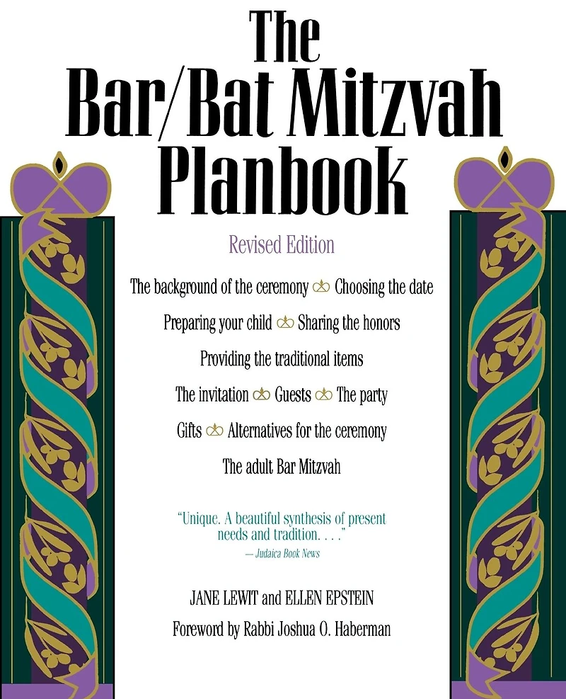 The Bar/Bat Mitzvah Planbook