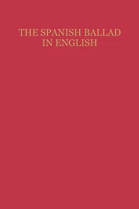 The Spanish Ballad English