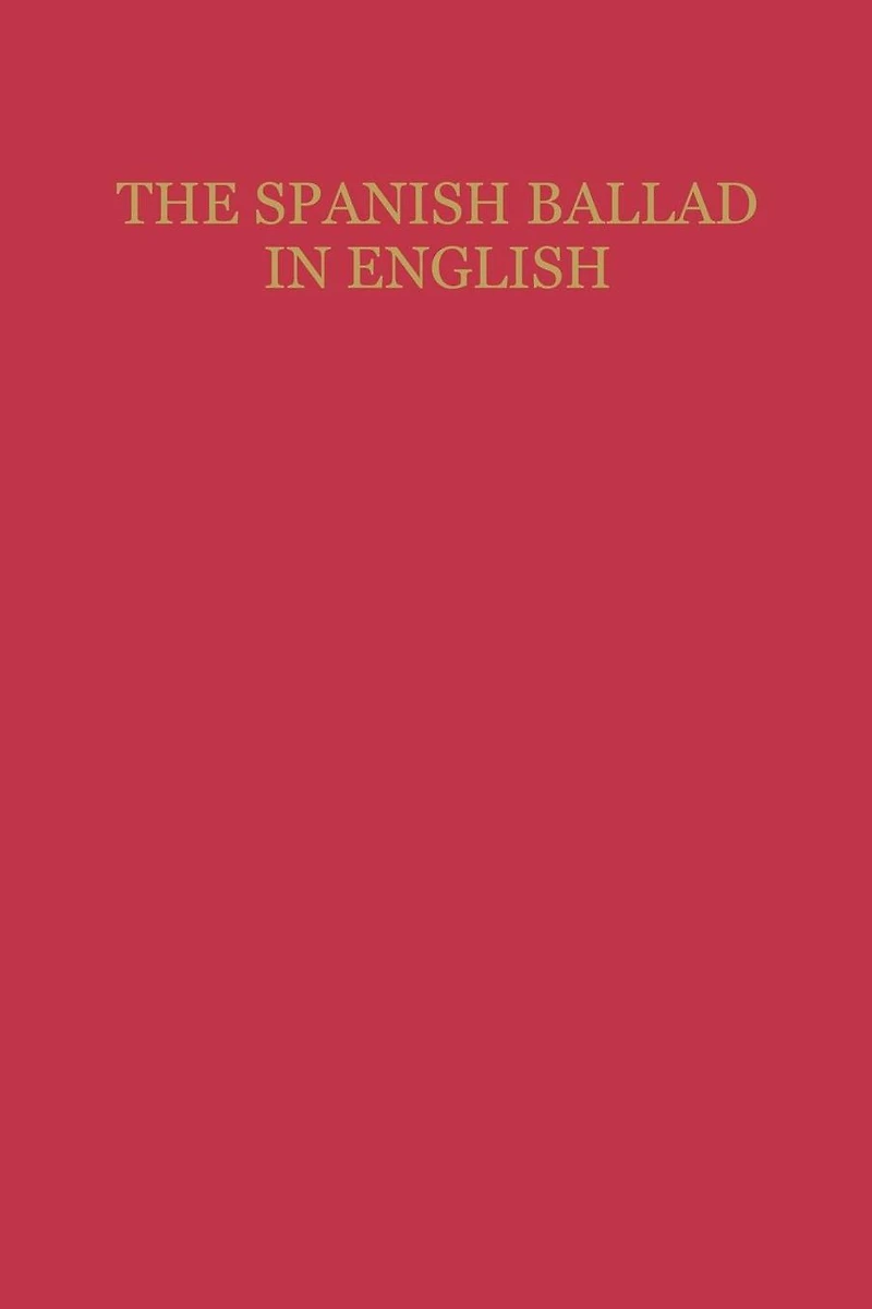 The Spanish Ballad English