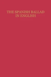The Spanish Ballad English
