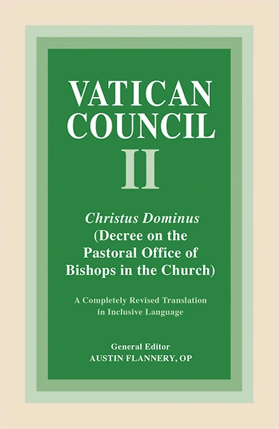 Christus Dominus: Decree on the Pastoral Office of Bishops in the Church