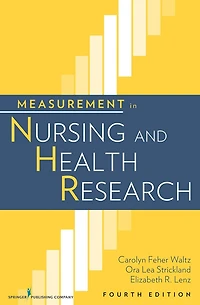 Measurement in Nursing and Health Research