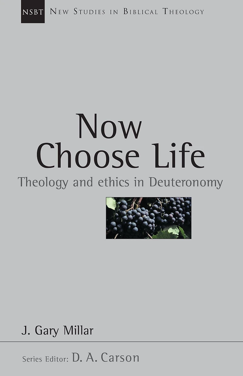 Now Choose Life: Theology and Ethics Deuteronomy