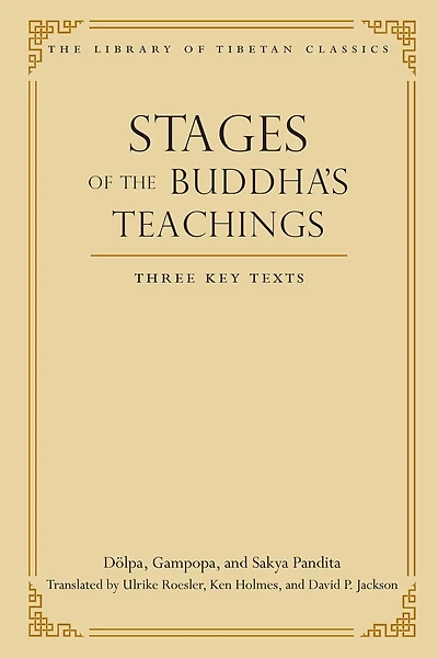Stages of the Buddha's Teachings: Three Key Texts