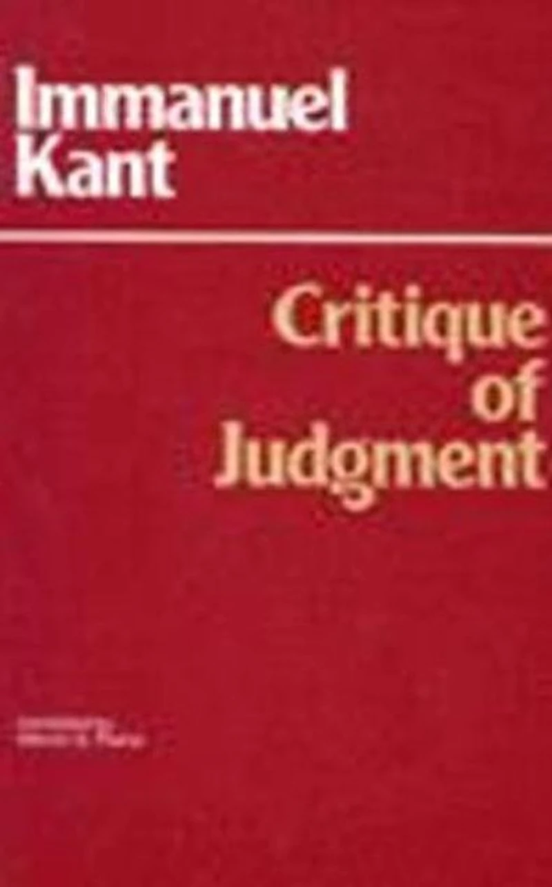 Critique of Judgment