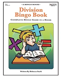Division Bingo Book: Complete Bingo Game In A Book