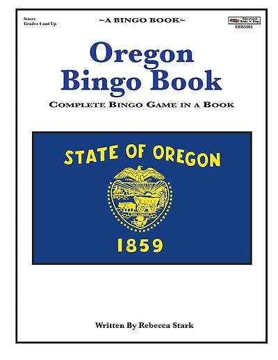Oregon Bingo Book: Complete Bingo Game In A Book