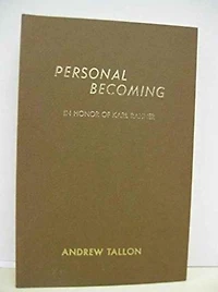 Personal Becoming: In Honor of Karl Rahner