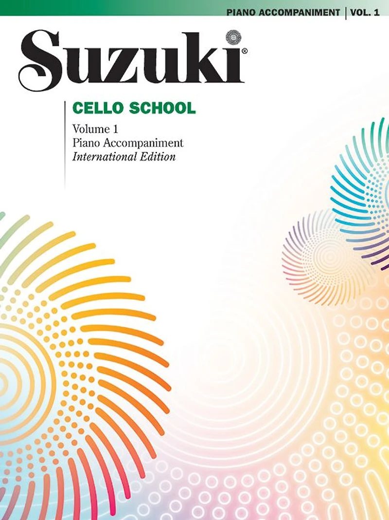 Suzuki Cello School, Vol 1: Piano Acc.