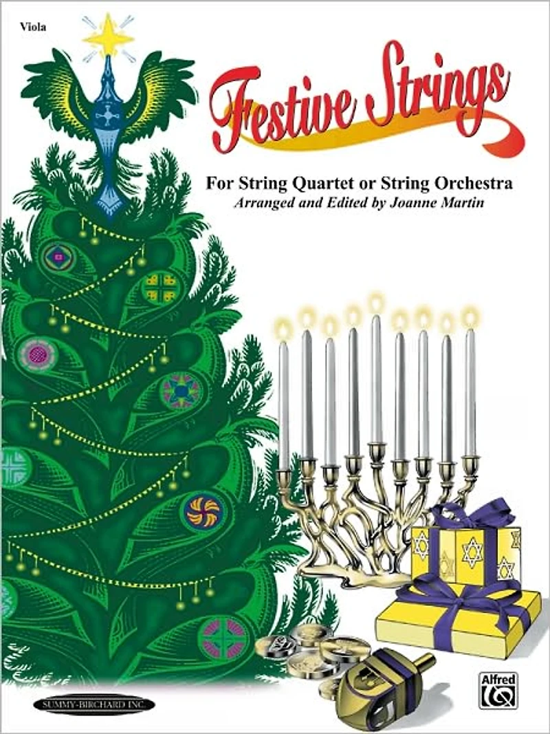 Festive Strings for String Quartet or String Orchestra: Viola, Part