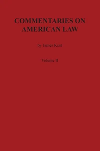 Commentaries on American Law
