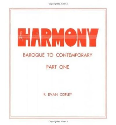 Harmony: Baroque to Contemporary
