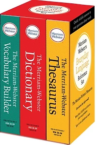 Merriam-Webster's Everyday Language Reference Set: Includes: The Merriam-Webster Dictionary, The Merriam-Webster Thesaurus, and The Merriam-Webster Vocabulary Builder