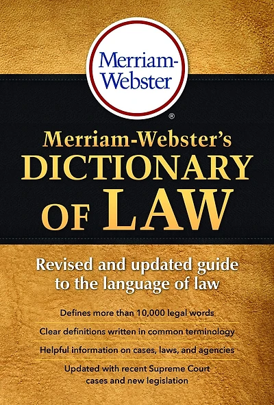Merriam-Webster's Dictionary of Law