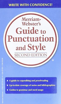 Merriam-Webster's Guide to Punctuation and Style